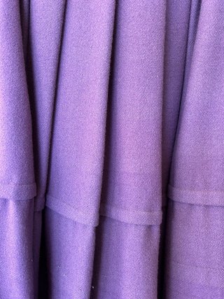 Falda de baile gallego morada