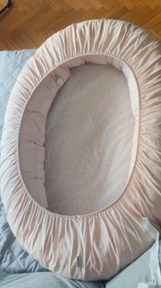 Cuna nido Cambrass rosa