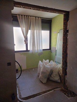 Cortinas y tubo