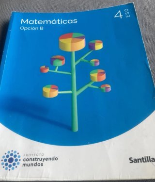 Libro de texto matemáticas