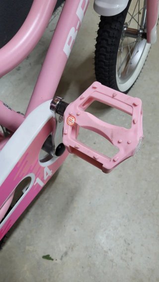 Bicicleta infantil B-PRO Rose 14 pulgadas