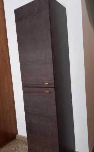 Estantería de baño madera