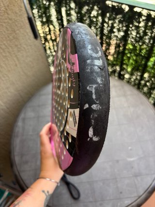 Pala de pádel Middle Moon rosa