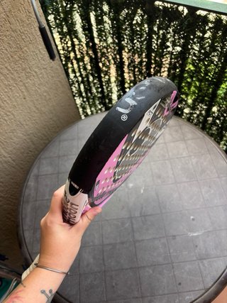Pala de pádel Middle Moon rosa
