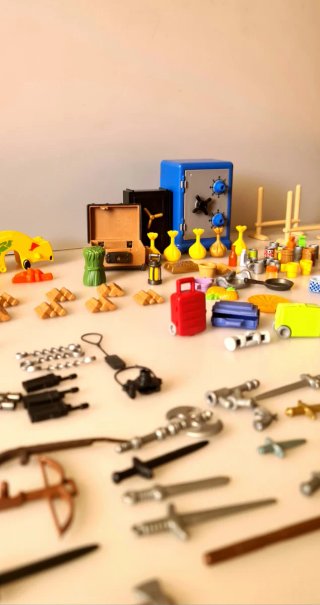 Lote +100 accesorios Playmobil originales