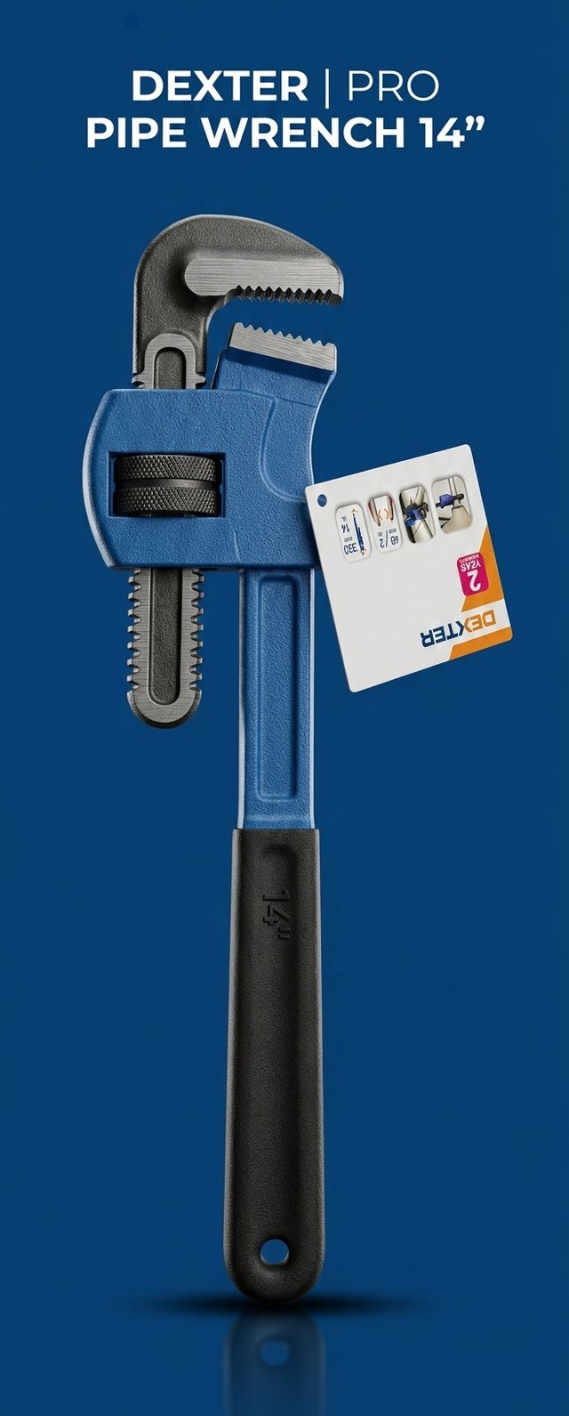 Llave Grifa Profesional Dexter 14