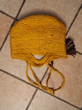 Borsa paglia Parfois giallo senape
