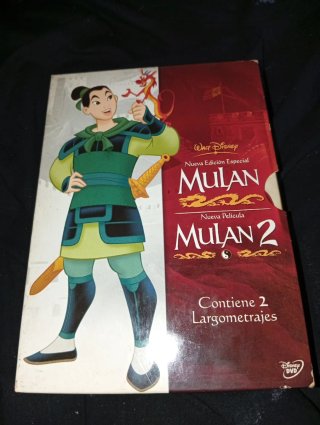 Pack Mulan y Mulan 2 DVD Edición Especial