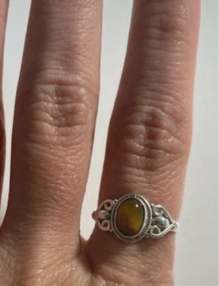 Anillo Plata Ojo de Tigre