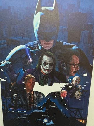 Quadro Batman Il Cavaliere Oscuro 40x60