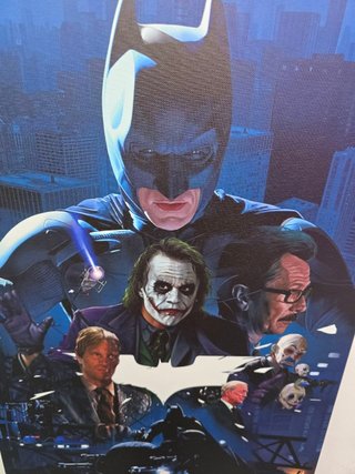 Quadro Batman Il Cavaliere Oscuro 40x60