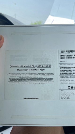 Apple Mac Mini Computer 8 GB SSD 256 GB