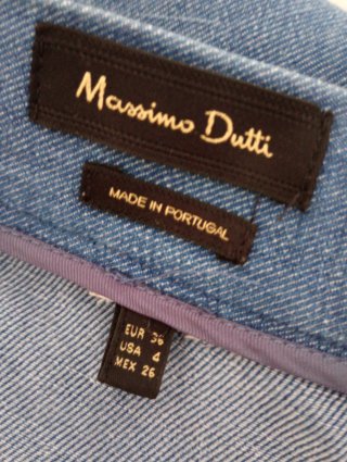 Pantalón Massimo Dutti Lino Talla 36