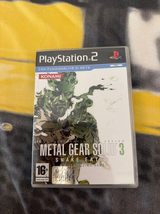 Metal Gear Solid 3 Snake Eater PS2