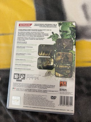 Metal Gear Solid 3 Snake Eater PS2