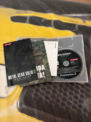 Metal Gear Solid 3 Snake Eater PS2