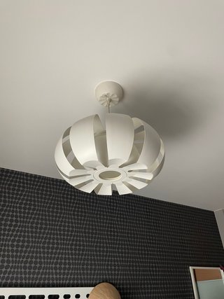 Lámpara Techo Stockholm Ikea Blanca