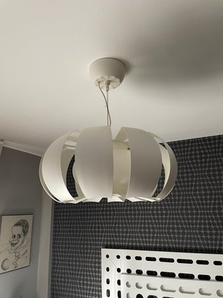 Lámpara Techo Stockholm Ikea Blanca