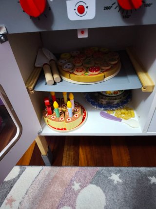 Cocinita de madera infantil