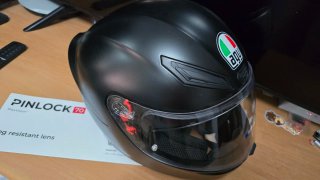 Casco Moto AGV K1 Negro talla M+ Pinlock MaxVisio