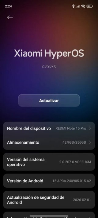 Xiaomi Redmi Note 15 Pro 5G Dorado