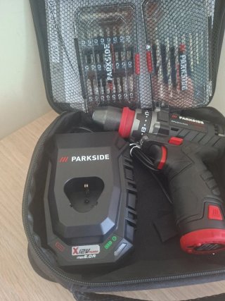 Taladro Parkside 12V 35Nm Brushless