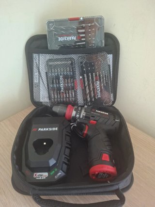 Taladro Parkside 12V 35Nm Brushless