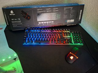 Pack Teclado y Ratón Gaming RGB