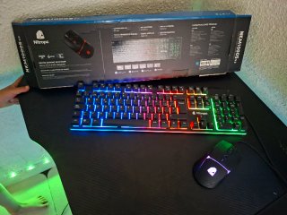 Pack Teclado y Ratón Gaming RGB