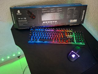 Pack Teclado y Ratón Gaming RGB