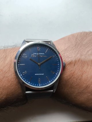 Orologio Ben Sherman Uomo Blu-come nuovo