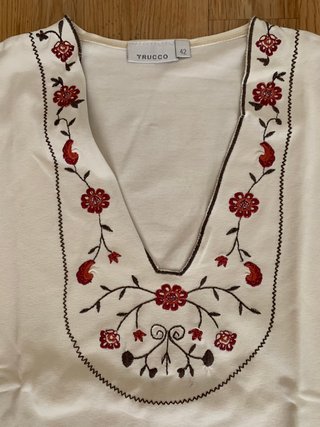 Camiseta Trucco Talla 42 Bordada