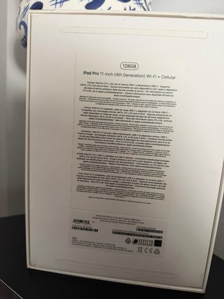 iPad Pro 11 4ª Gen WiFi + Cellular Plata