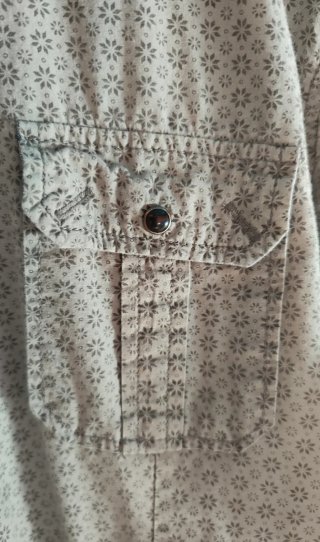 CAMISA 100% algodón HOMBRE XL GRIS