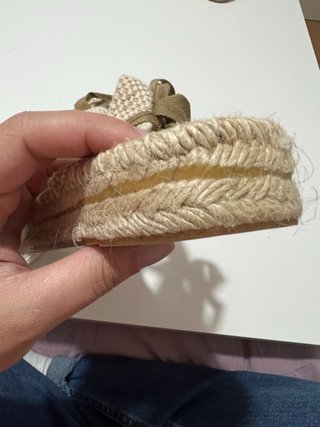 Alpargatas Lefties Beige y Verde Lazada