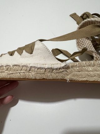 Alpargatas Lefties Beige y Verde Lazada