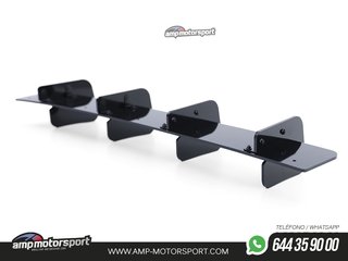 AÑADIDO DIFUSOR TRASERO VOLKSWAGEN GOLF 7 GTI 2017-2019 NEGRO BRILLO