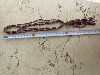 Collana Argento 925 e Granati