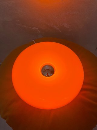 Lampada ciambella donut LED USB Arancione