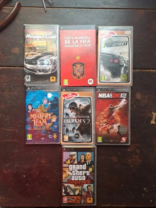 Lote 7 Giochi PSP