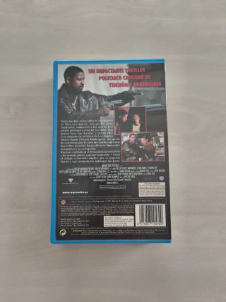 Training Day VHS Copia Alquiler Denzel Washington