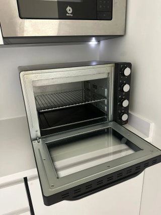 Horno Eléctrico Mandine Poco Uso función asar poll