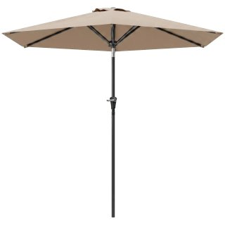 Sombrilla de Jardín Ø230x216 cm Beige