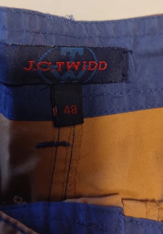 Pantaloni uomo alla pescatore arancioni