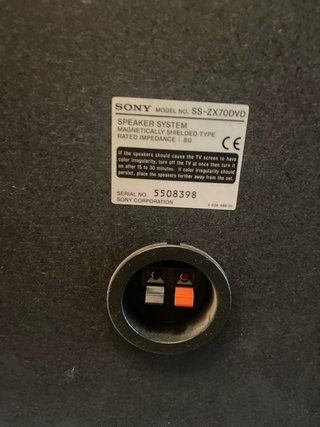 Sistema Home Cinema 5.1 Sony