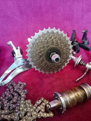 Gruppo Shimano Exage Trail mountain bike, mtb