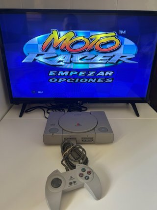 Console PlayStation 1 (PS1) con borsa