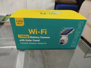 Cámara Wi-Fi 1080p con Panel Solar