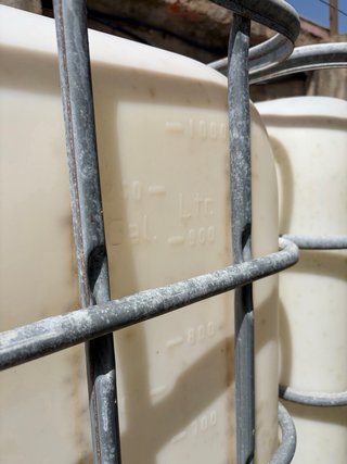 Bidón agua 1000L IBC