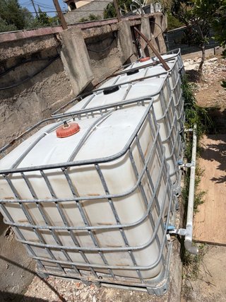 Bidón agua 1000L IBC